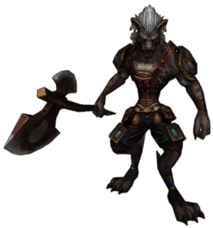Gnoll Savaşçı