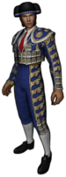 Mavi Torero Ninja Erkek.png